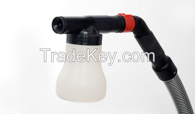 Wet / Dry vacuum cleaner with water filtration and blowing function