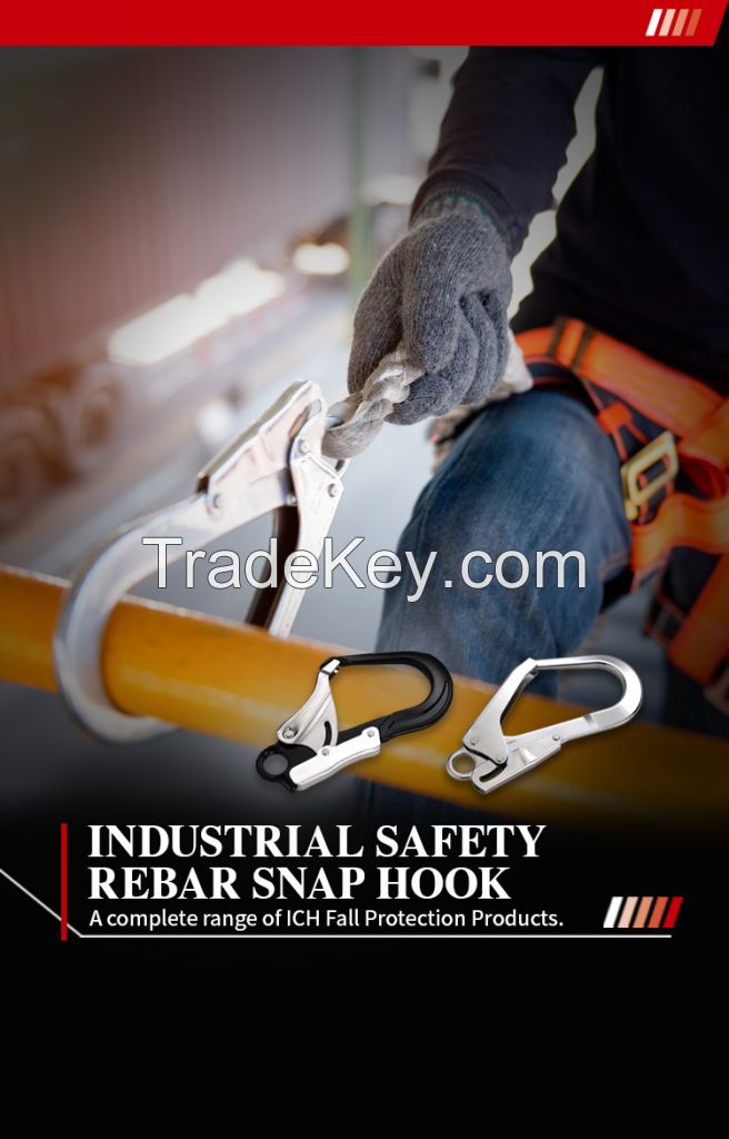 Aluminum Steel  Safety Rebar Snap  Hooks