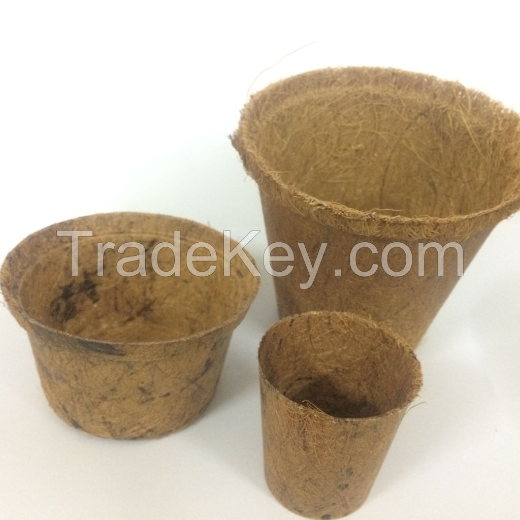 Coir pot garden for plants cheap price coir pot