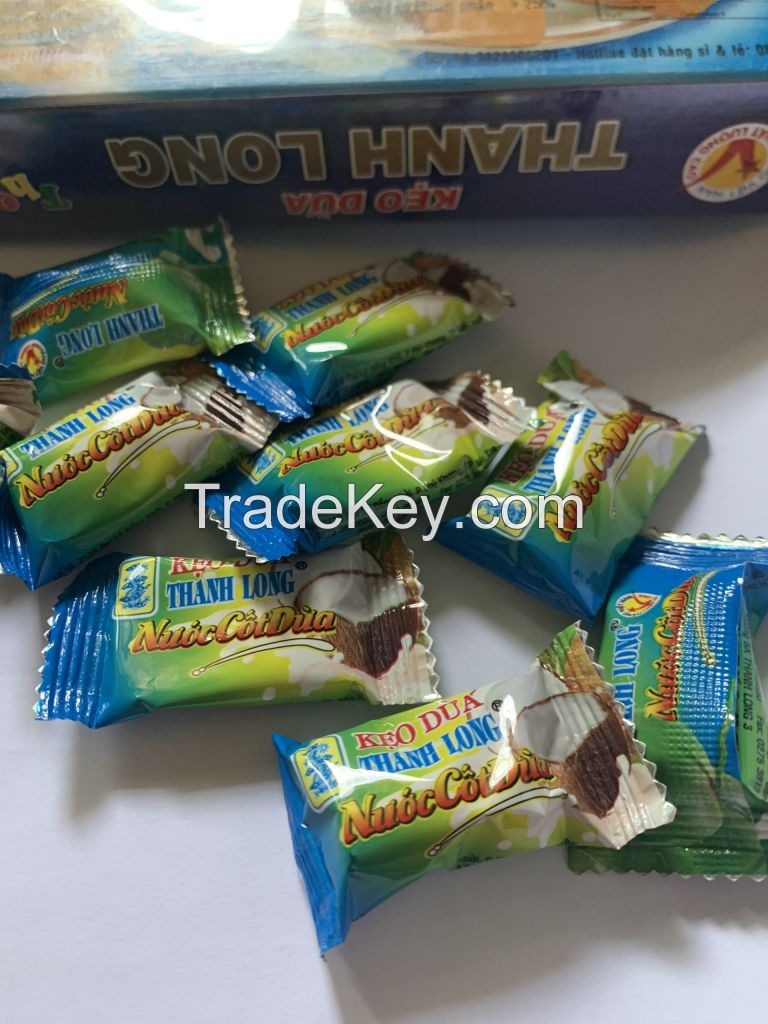 Coconut candy many tastes from Vietnam good coconut candy tast