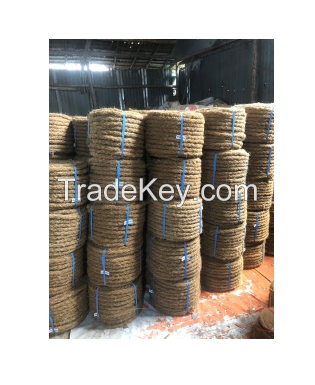 Good price coir rope coconut coir fiber rope vietnam high quality