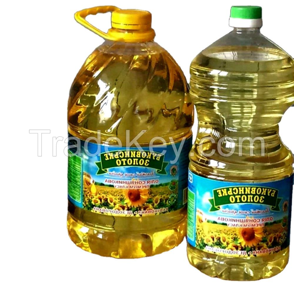 Refined and crude sunflower oil wholesale supply