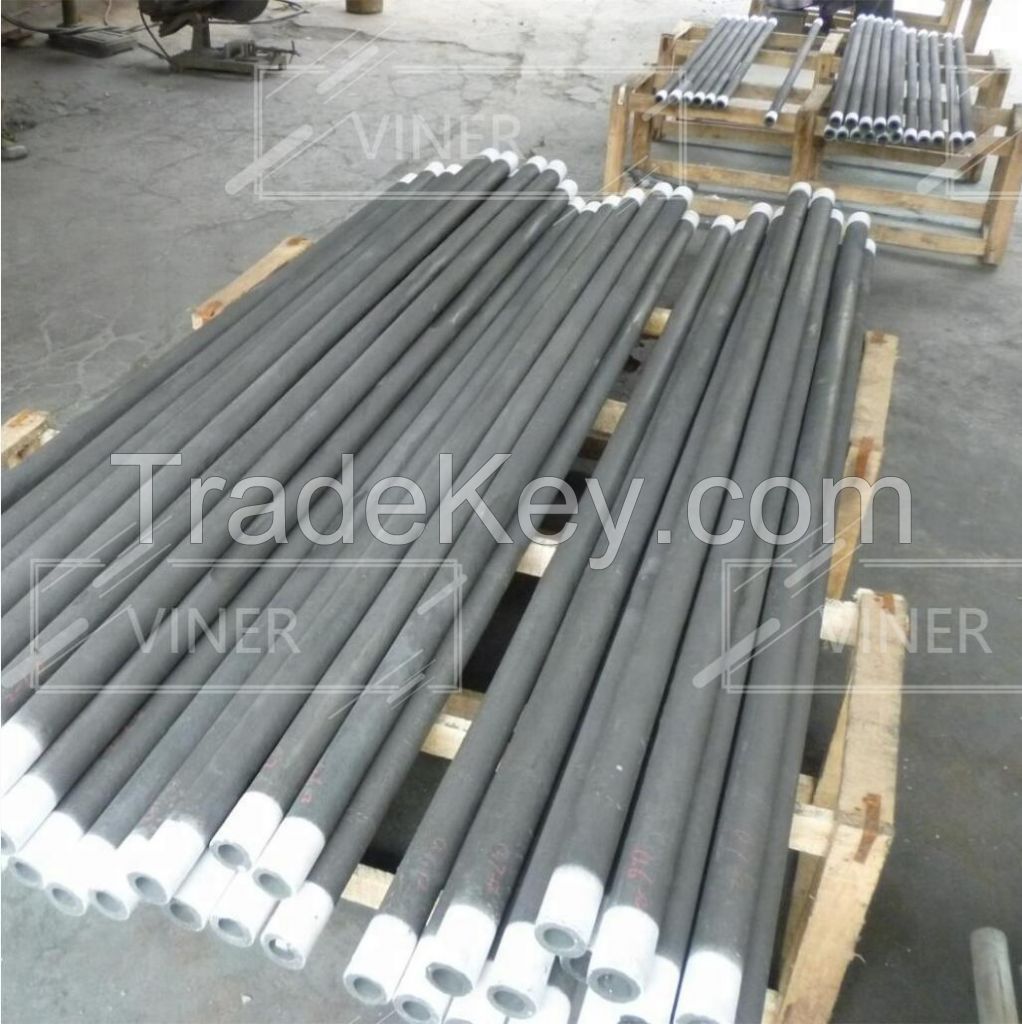 High Temperature Furnace SiC heating elements for Aluminum Industry
