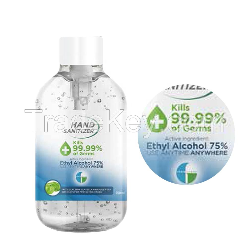  Instant Antibacterial Antiseptic Hand Sanitizer Gel 75% Alcohol and 99% Alcohol Hand Sanitizer 500ml  5L 