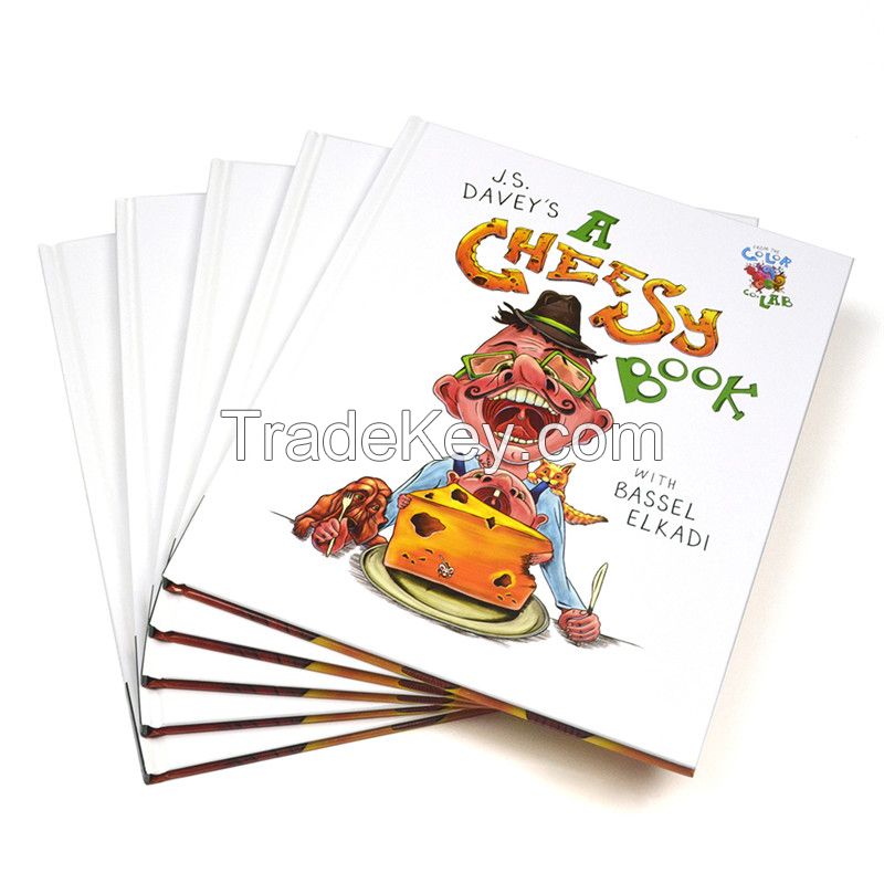 Hardcover book printing service in China