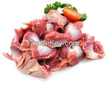 Frozen whole duck, duck gizzards and hearts