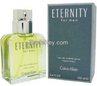 CALVIN KLEIN ETERNITY *FOR MEN* 3.4oz / 100ml EDT SPRAY *CK PERFUME* NEW SEALED