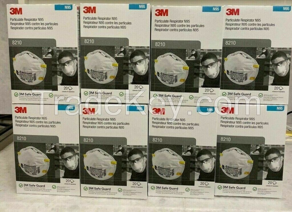 3M 8210 N95 Particulate Respirator Face Mask