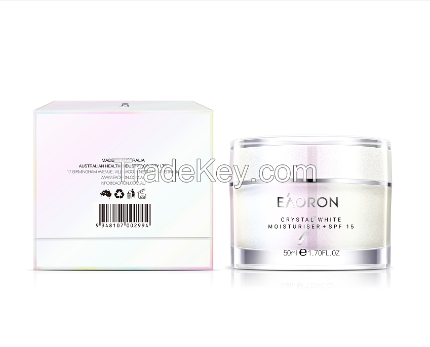 Crystal White Moisturiser +SPF15 - EAORON