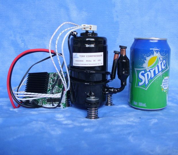 LT20DC24H DC Tiny Compressor Mini Compressor DC 24V R134a for refrigerator, freezer&micro cooling , air-conditioner