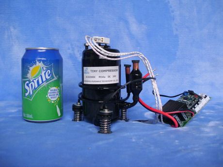 LT27DC24H DC Tiny Compressor Mini Compressor DC 24V R134a for 50Liters refrigerator, freezer&micro cooling , -20degree celsius freezer