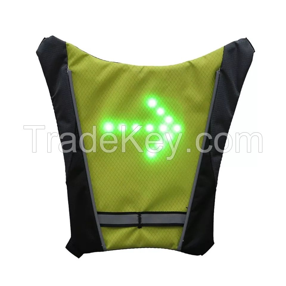 Bike Accessories Bike Light Cycling Bicycle LED Wireless Safety Turn Signal Light Vest Riding Night Guiding