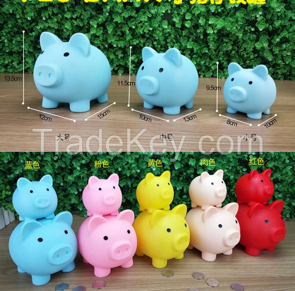 rubber piggy bank