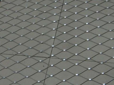 aviary mesh, animal enclosure, zoo mesh, handwoven mesh