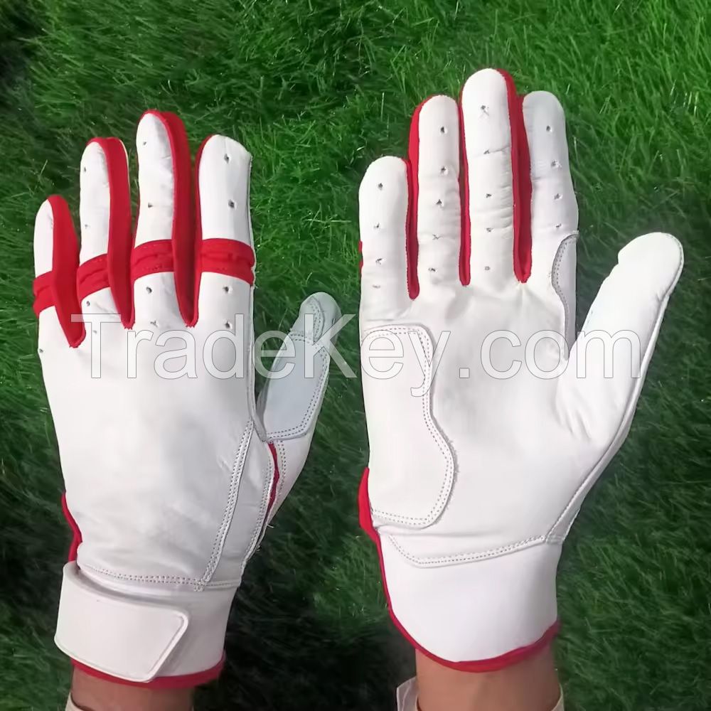 Customized Baseball Batting Gloves Anti-Slip Batting Gloves Adults Professional Men Women Baseball Glove