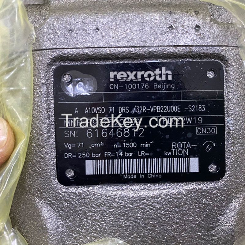 Rexroth Plunger Pump AA10VSO71DRS32R- VPB22U00E-S2183