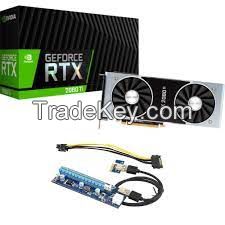 RTX 2080 Ti Founders Edition 11GB GDDR6 PCI Express 3.0 Graphics Card - Black/Silver