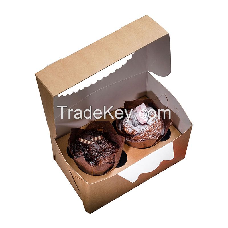 Muffin box (comes as a box and an insert) ref. 19-0677, 100*160*100 mm