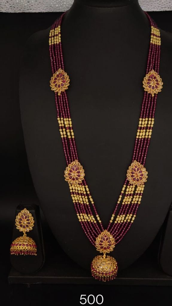 Beaded Layered Necklace Set