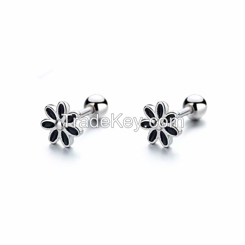 flower earrings