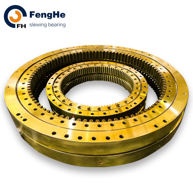 Fenghe External Gear Slewing Bearing For Wind Power, High Quality Product Fenghe Slewing Ring Bearing With Chain Gear