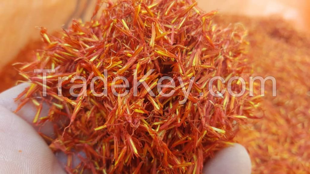 Dried Safflower flower, Carthame and Saflor