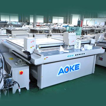 Color box & Corrugated Paper Sample Cutter Machine with CNC