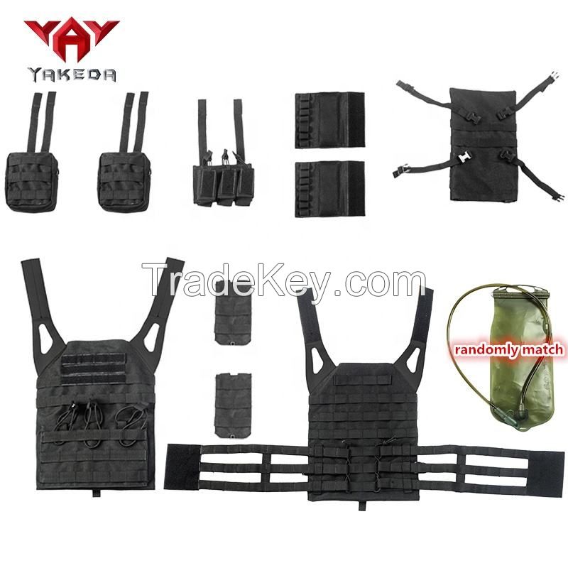 Custom Military SWAT Combat Training air soft with water bladder