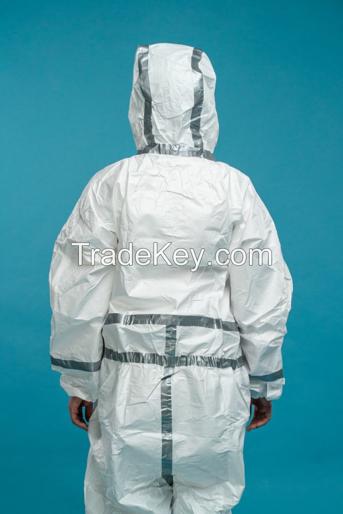 Reusable protective coverall