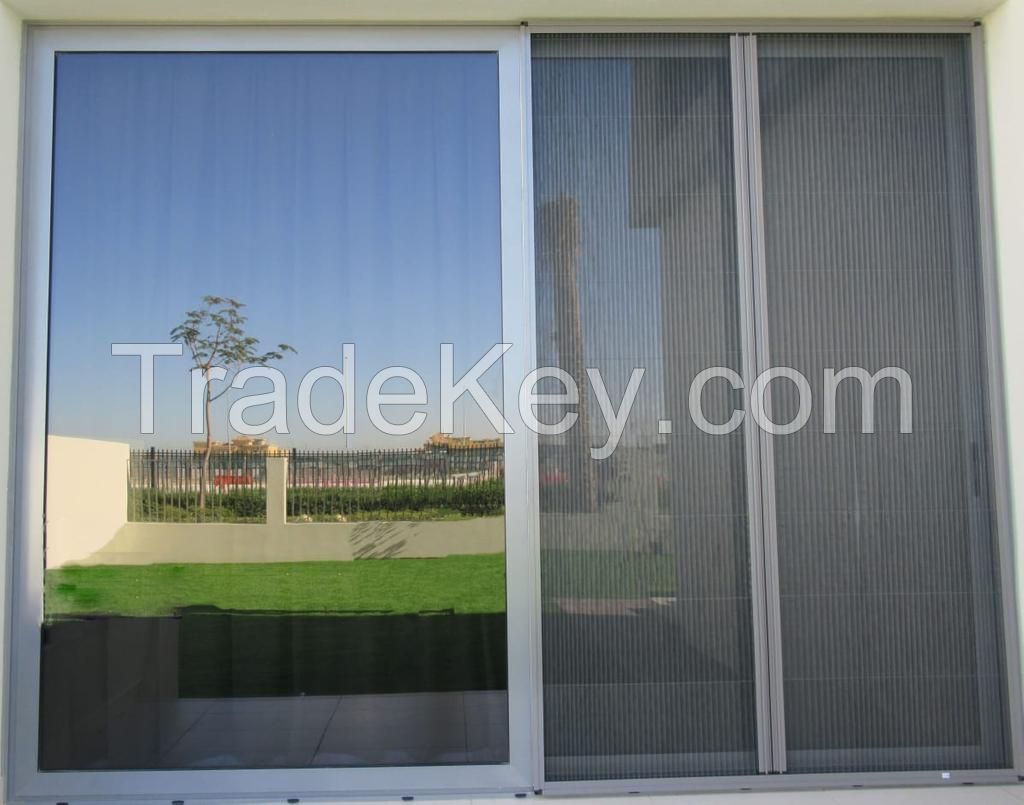 Fly Screens, Insect Screens, Mosquito Screen, Mosquito Net, Roll up Fly Screen, Pleated Fly Screen