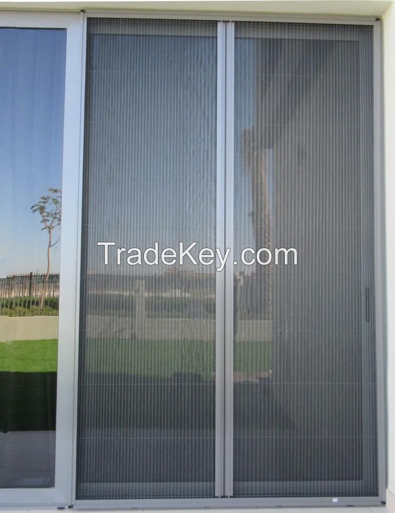 Fly Screens, Insect Screens, Mosquito Screen, Mosquito Net, Roll up Fly Screen, Pleated Fly Screen