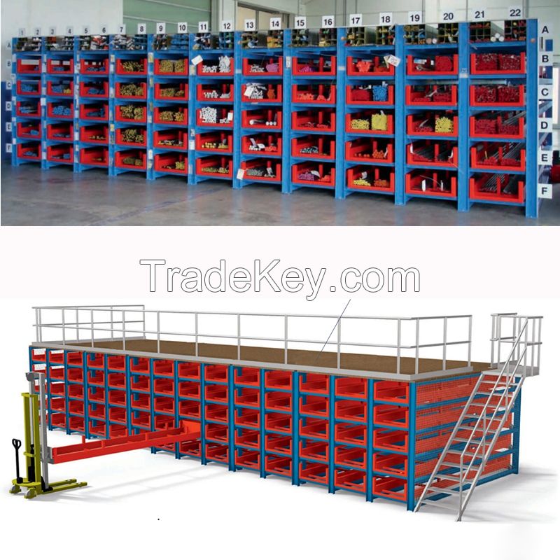 Compact Storage Rack Rack Long Steel Bar Storage Solutions Honeycomb Racking System