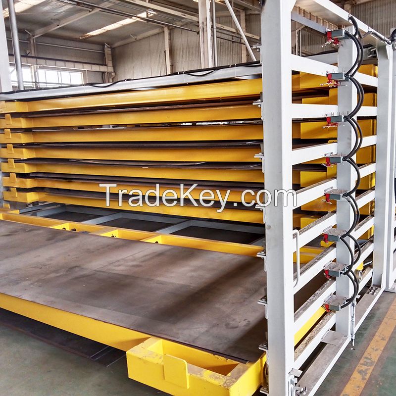 Electronic Heavy Duty Sheets Metal Storage Rack Industrial Steel Plate Storage Solutions 