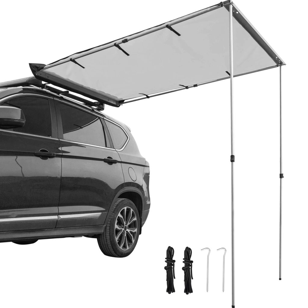 Car side awning