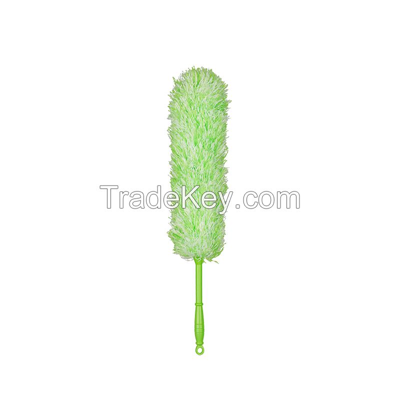 Household Ceiling Blinds Cleaner Bendable Washable Cleaning Brush Extension Pole Portable Microfiber Duster