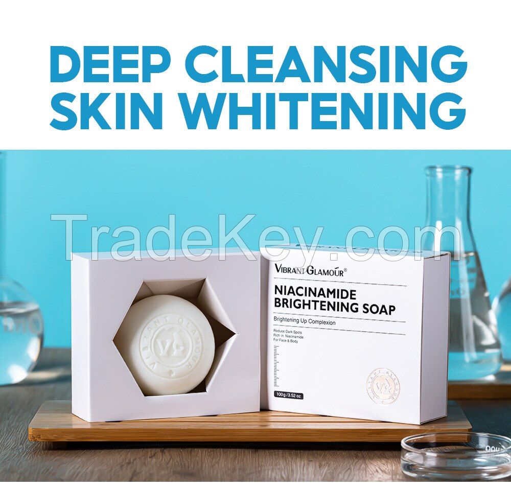 Handmade Facial Cleaning Soap Face Cleanser for Women with Niacinamide To Nourish and Moisturize Skin