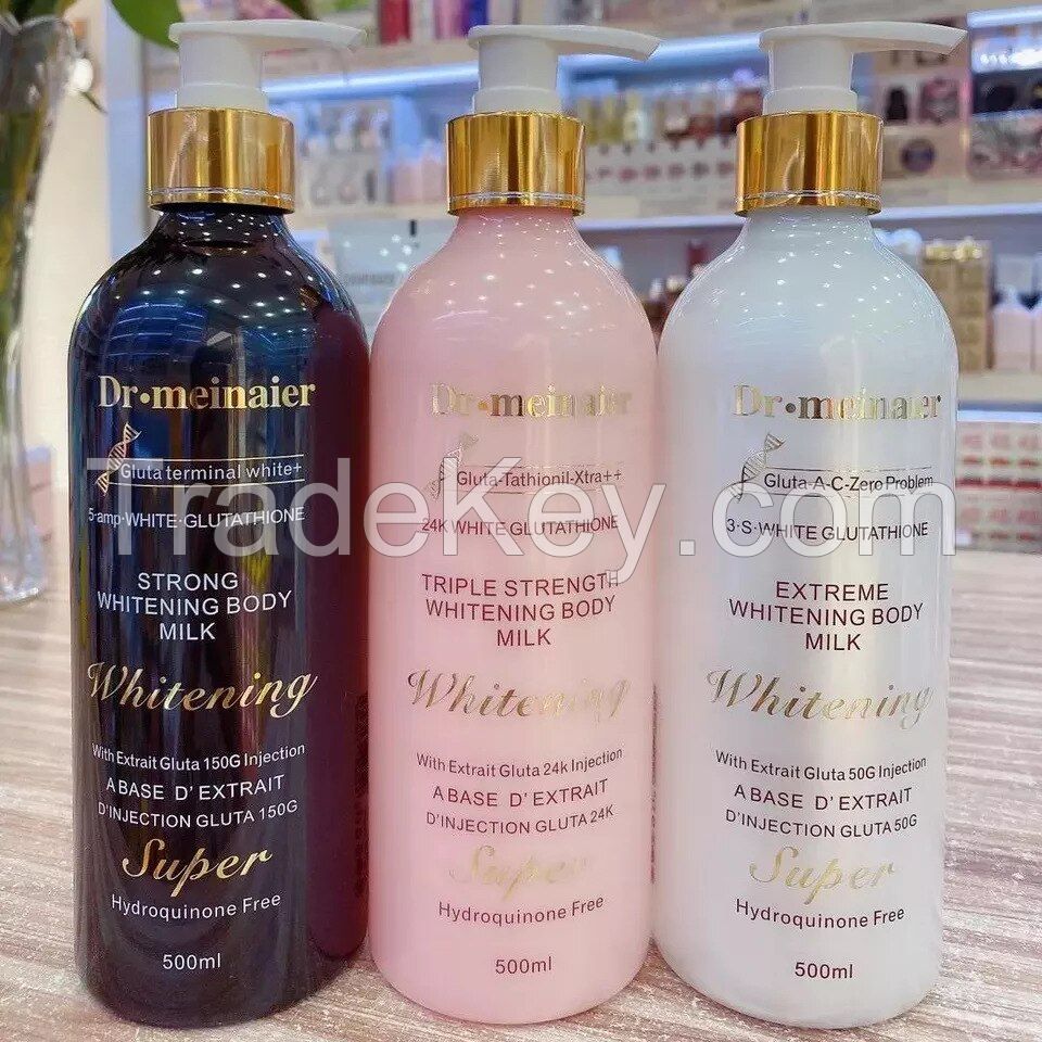 Daily Moisturizing Lotion,24K Gold Glutathione Body Lotion for Dry Skin