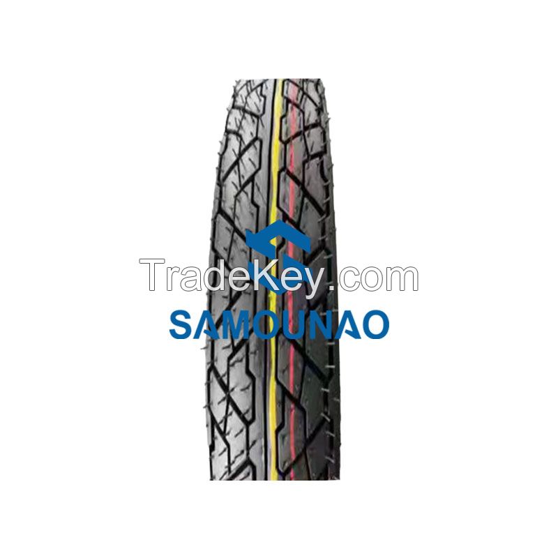 3.00-17 6PR Front &amp; Rear Tire Motorcycle Tire with CCC Certification