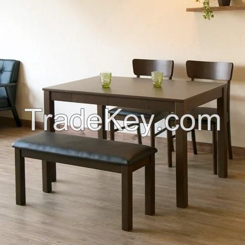 Find the Perfect Blend of Style and Comfort with Our Range of Rubber Wood Benches