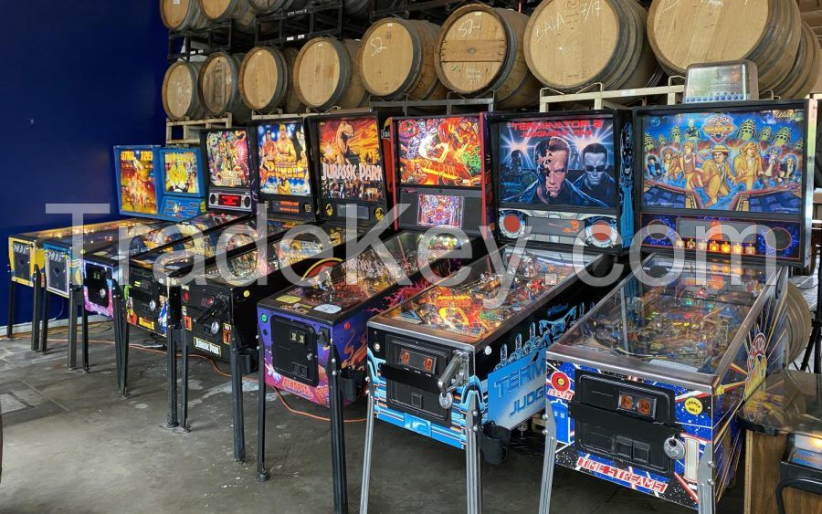 3D Video Pinball virtual game machine arcade coin operate video pinball machine for sale