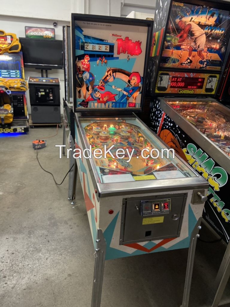 Virtual pinball game machine
