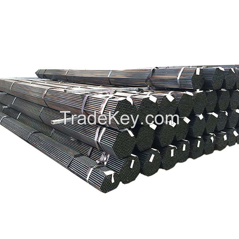 Factory Price Iron Round Pipe BS ASTM Mild Carbon ERW Welded Steel Pipes and Tubes