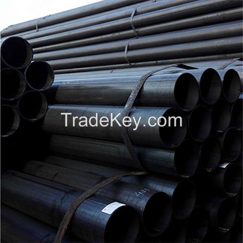 ASTM A53 API 5L Round Black Seamless Carbon Steel Pipe and Tube