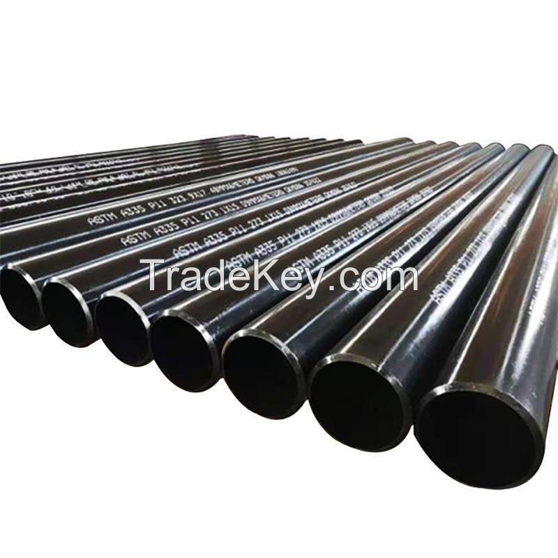 Factory Price Iron Round Pipe BS ASTM Mild Carbon ERW Welded Steel Pipes and Tubes