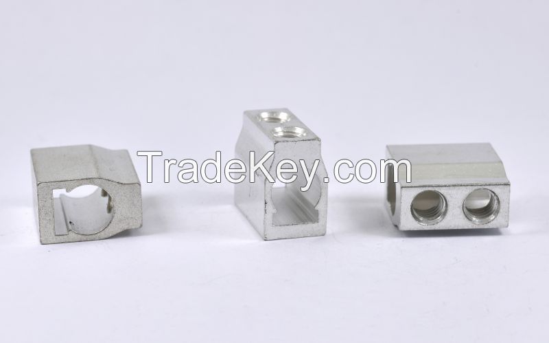 Aluminum Mechanical Wire Lugs Electrical Terminal Lug Connectors 2 hole 2 Conductor