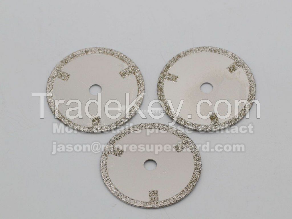 1A1R Electroplated Diamond Cutting Blades for Aircraft Industry