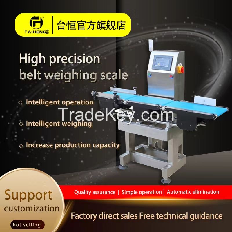 Factory Direct Sales Weight Scale Food Packing Machine Belt Conveyor Check Weigher