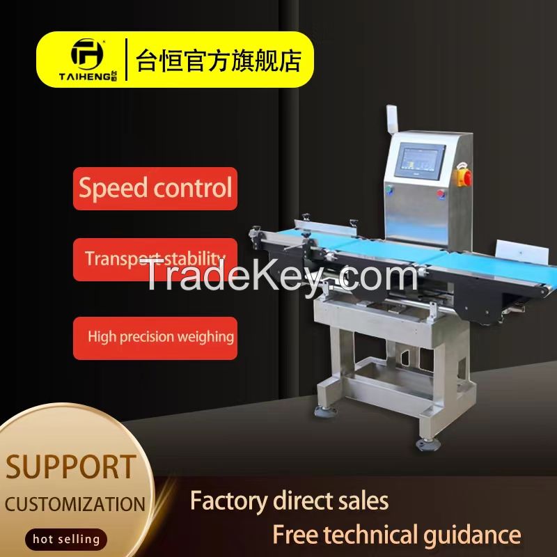 Factory Direct Sales Weight Scale Food Packing Machine Belt Conveyor Check Weigher