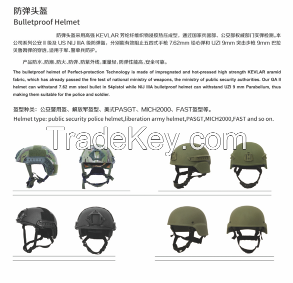 bulletproof helmet