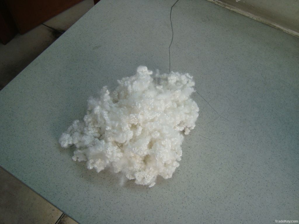 POLYESTER STAPLE FIBRE 7D/64MM HCS WHITE